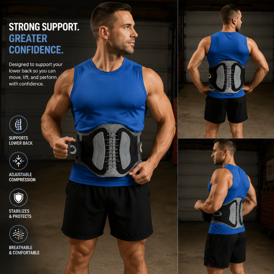 LumbarLift Pro™ Back Support Belt