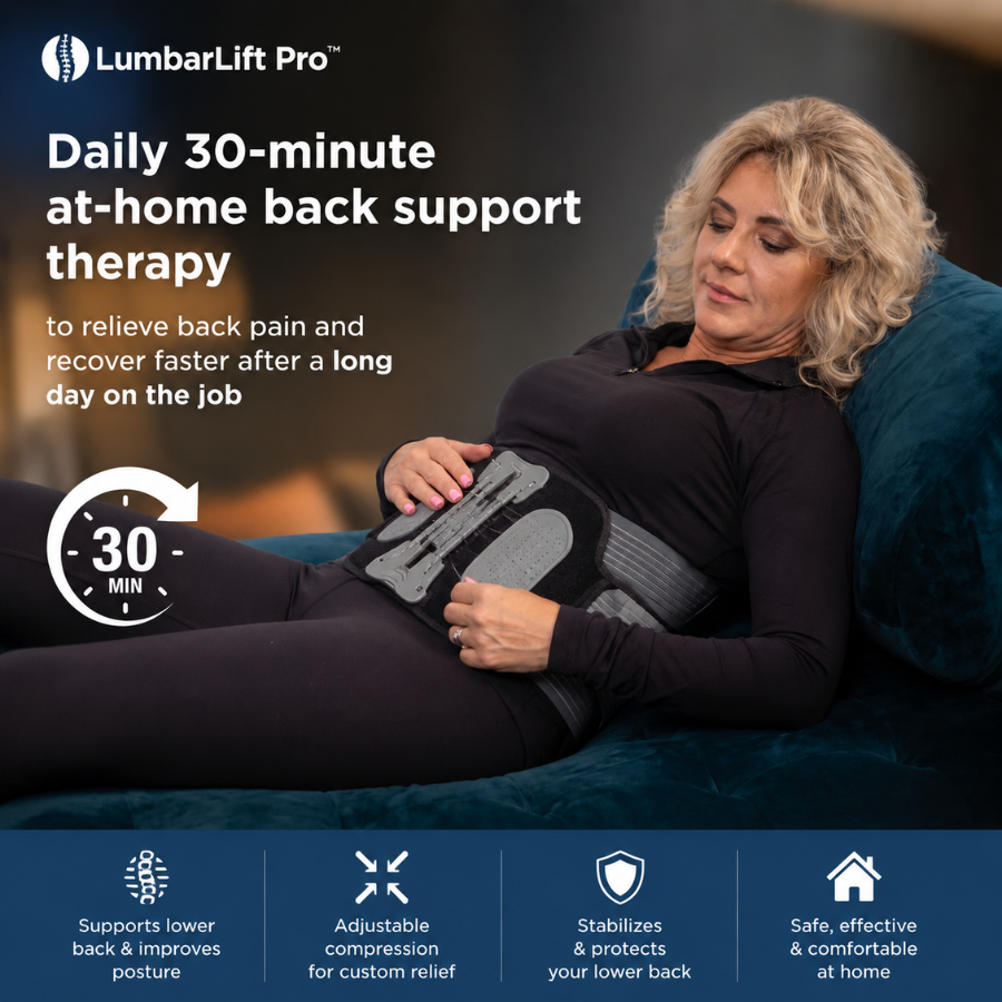 LumbarLift Pro™ Back Support Belt