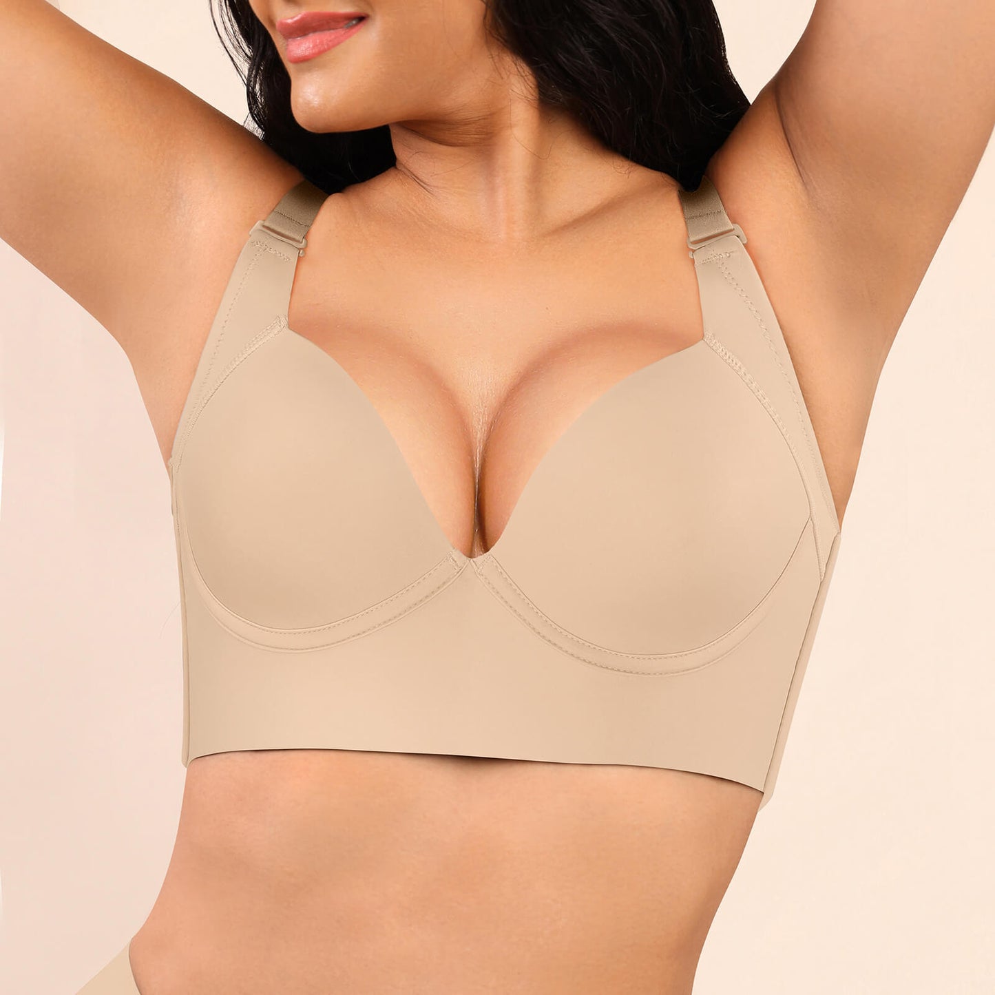 Adjustable Smoothing Full Coverage Bra